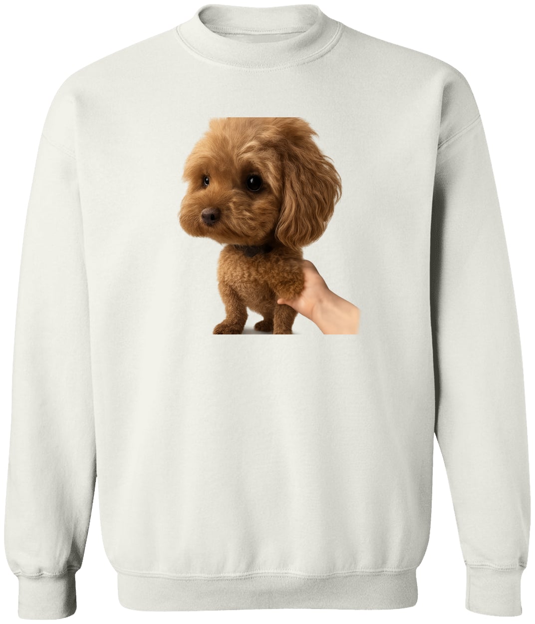 G180 Gildan Crewneck Pullover Sweatshirt - White
