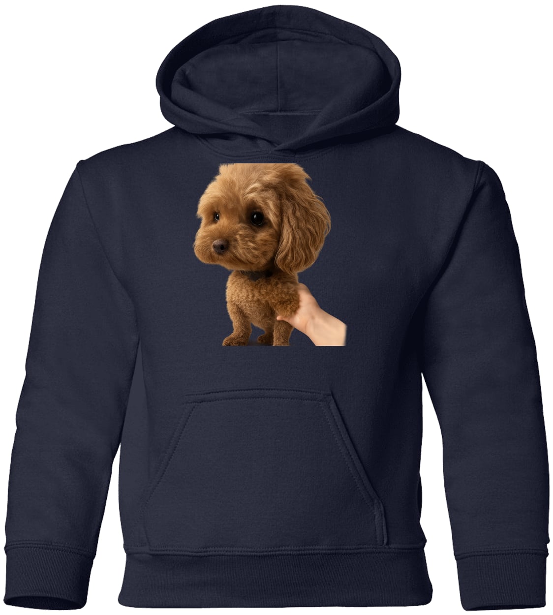 G185B Gildan Youth Pullover Hoodie - Navy