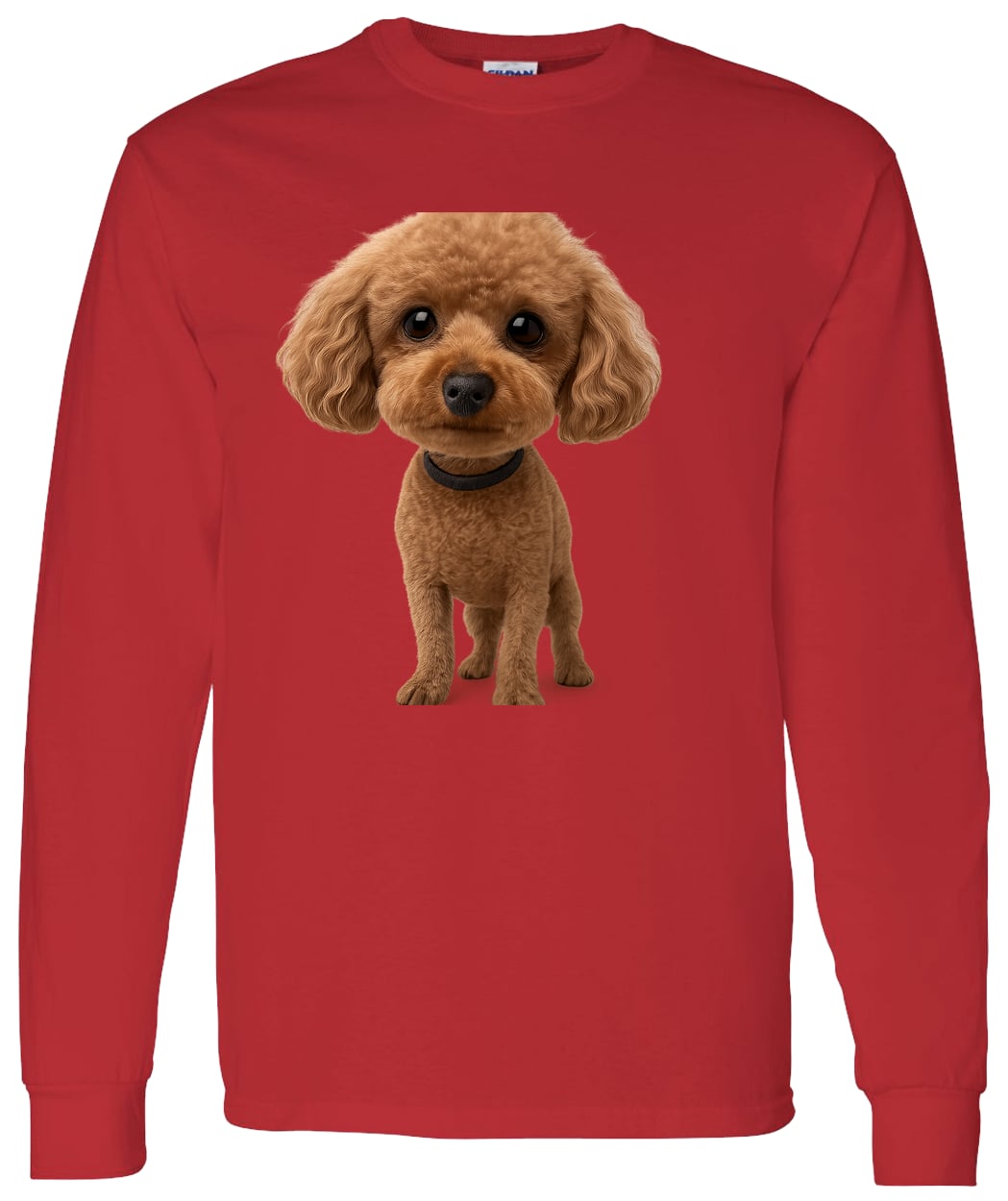 G540 LS T-Shirt 5.3 oz. - Red