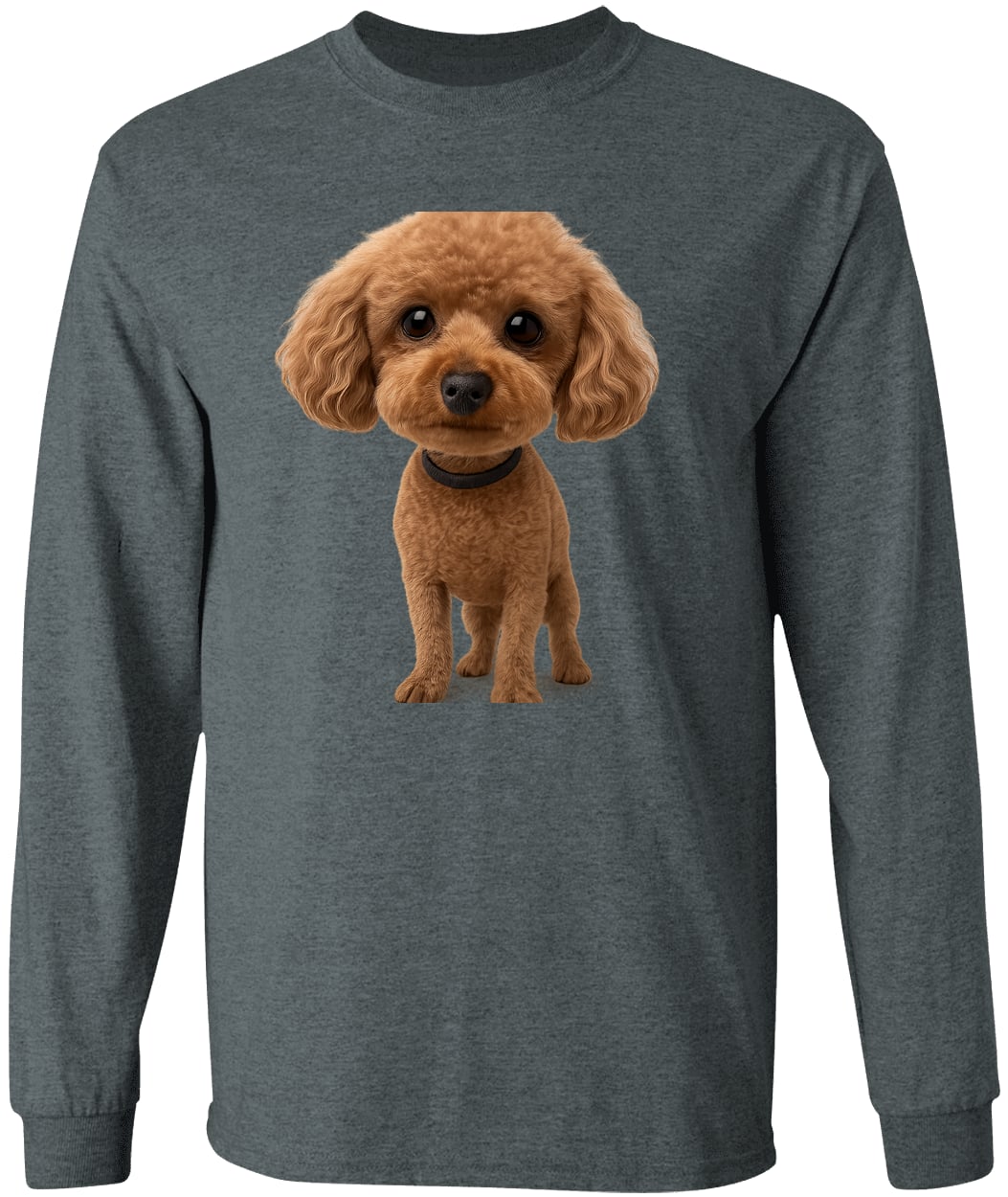 G540 LS T-Shirt 5.3 oz. - Dark Heather