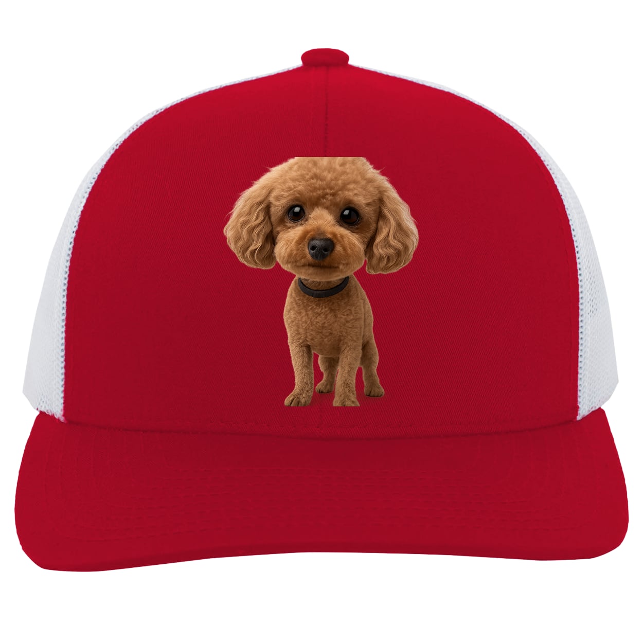 104C Trucker Snap Back - Red/White