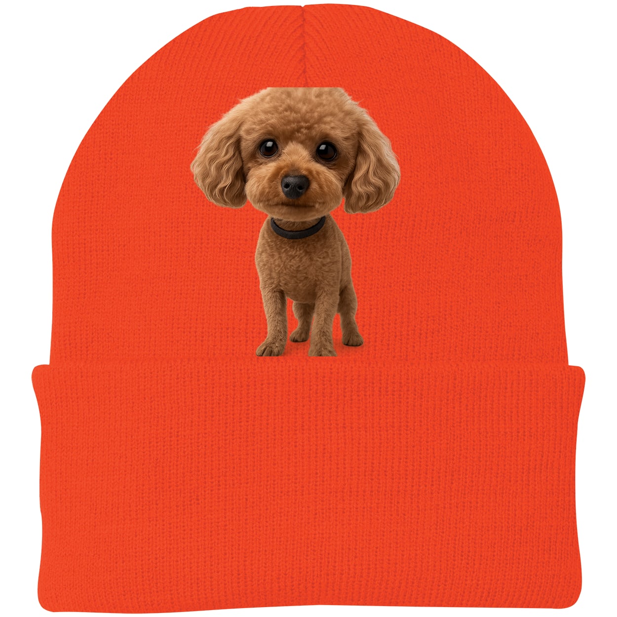 CP90 Port & Company Knit Beanie - Athletic Orange