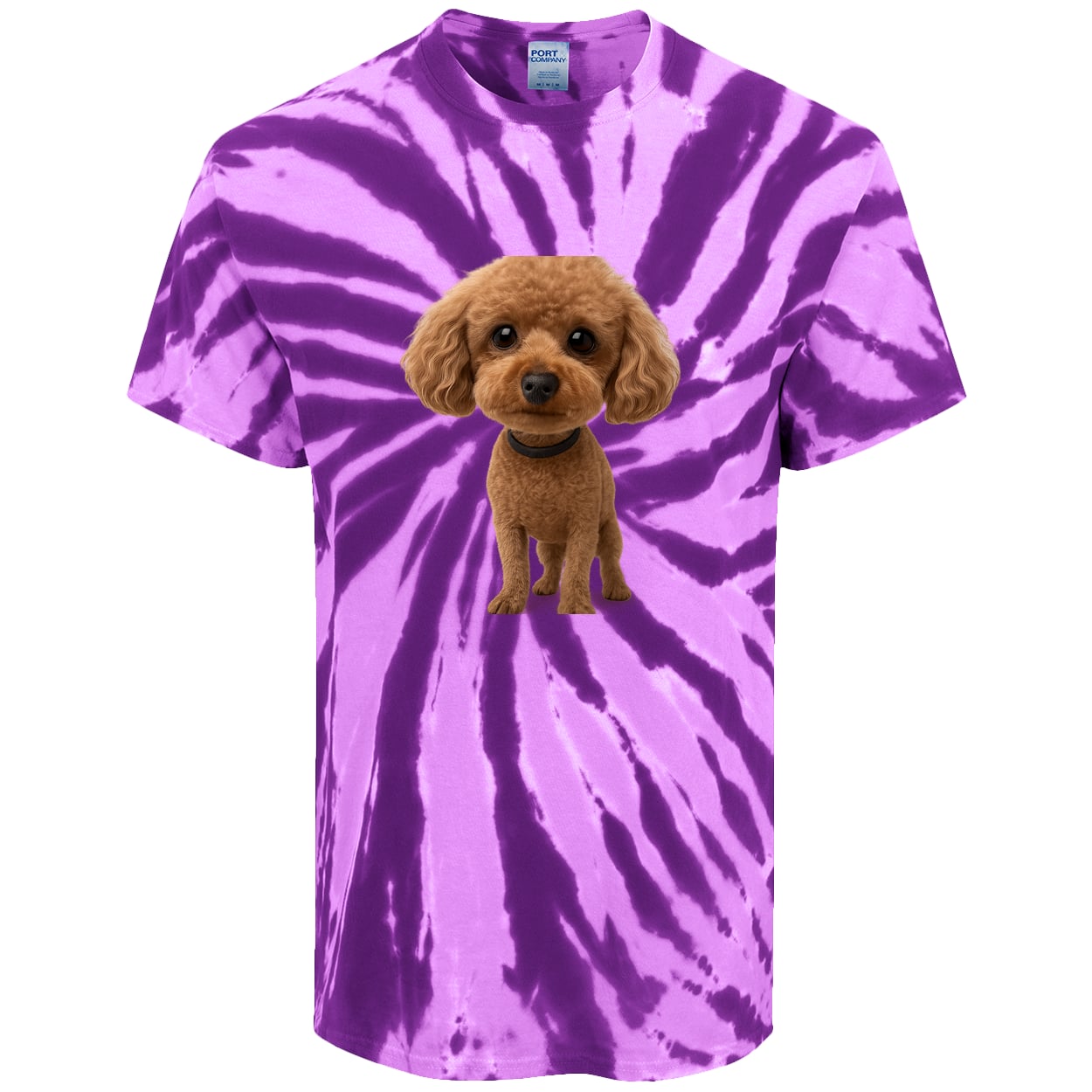 PC147 Port & Company Tie-Dye Tee - Purple