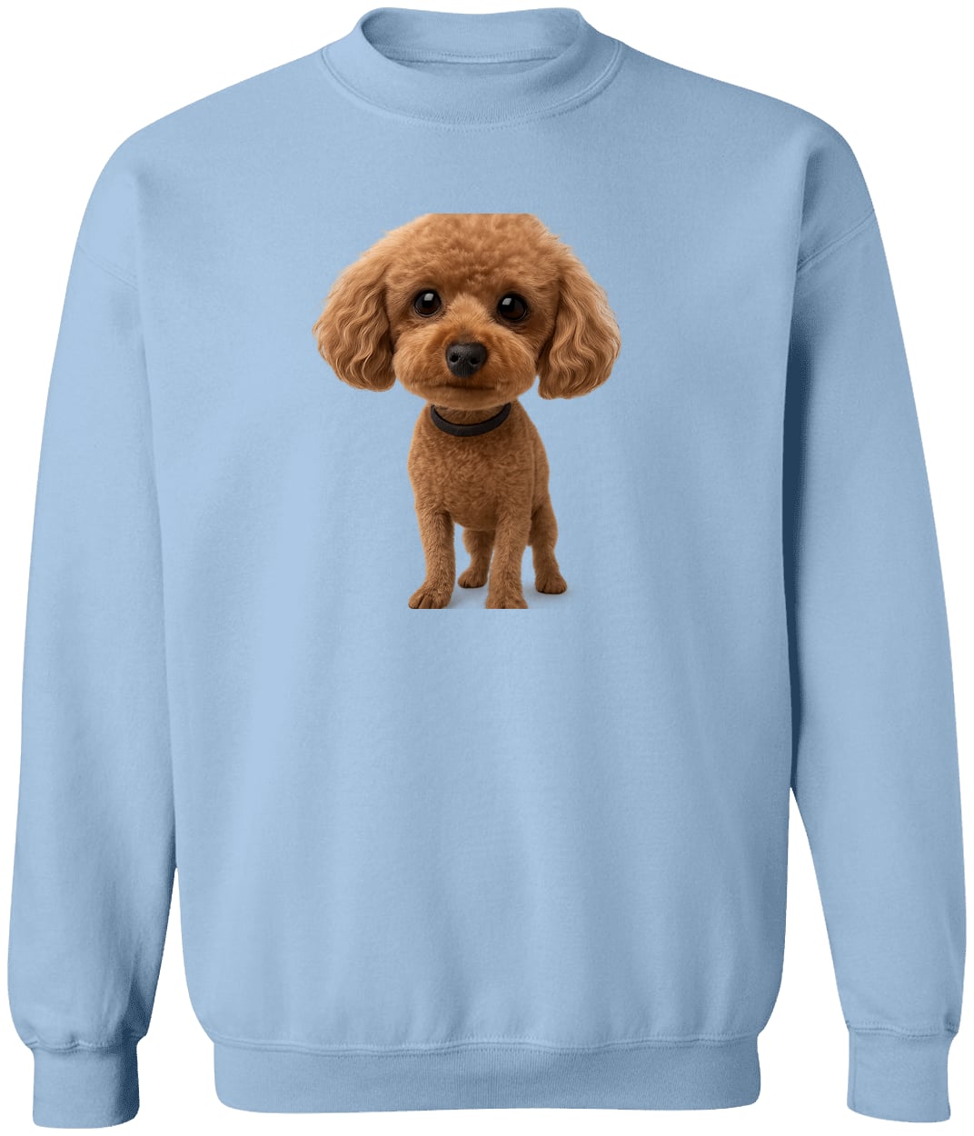 G180 Gildan Crewneck Pullover Sweatshirt - Light Blue