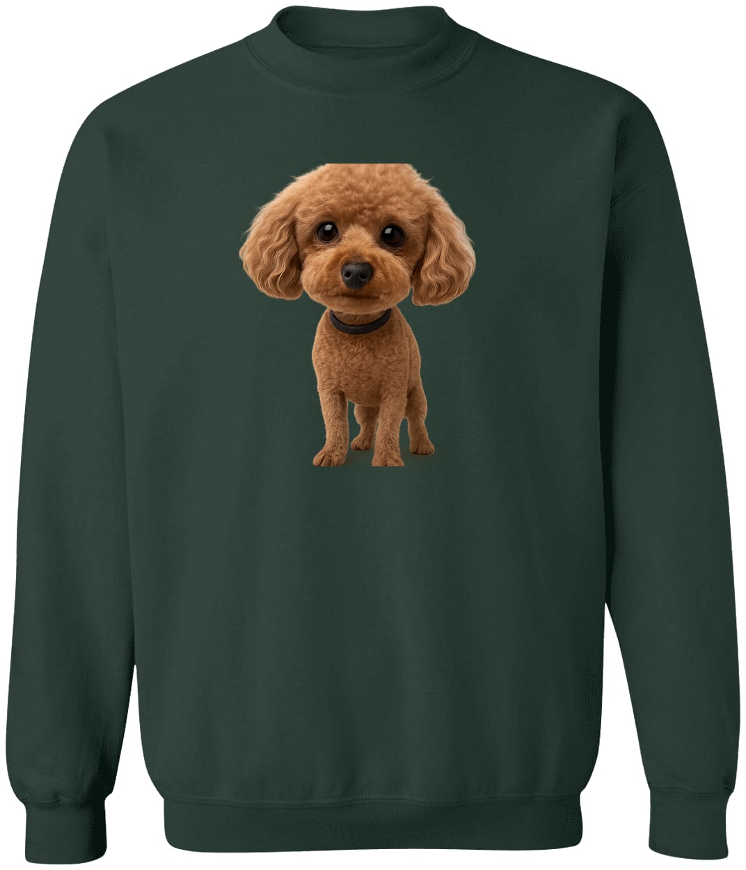 G180 Gildan Crewneck Pullover Sweatshirt - Forest Green