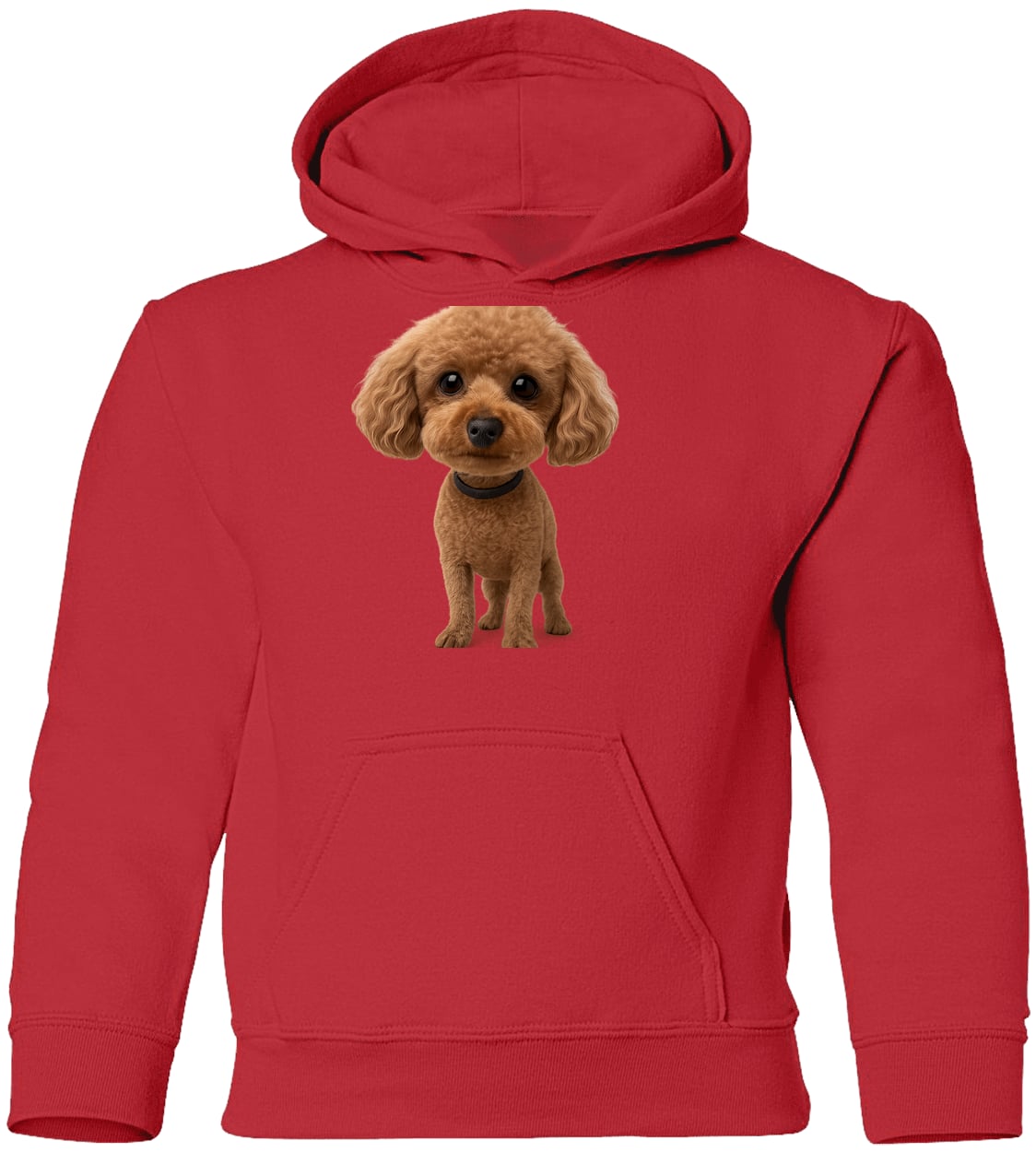 G185B Gildan Youth Pullover Hoodie - Red