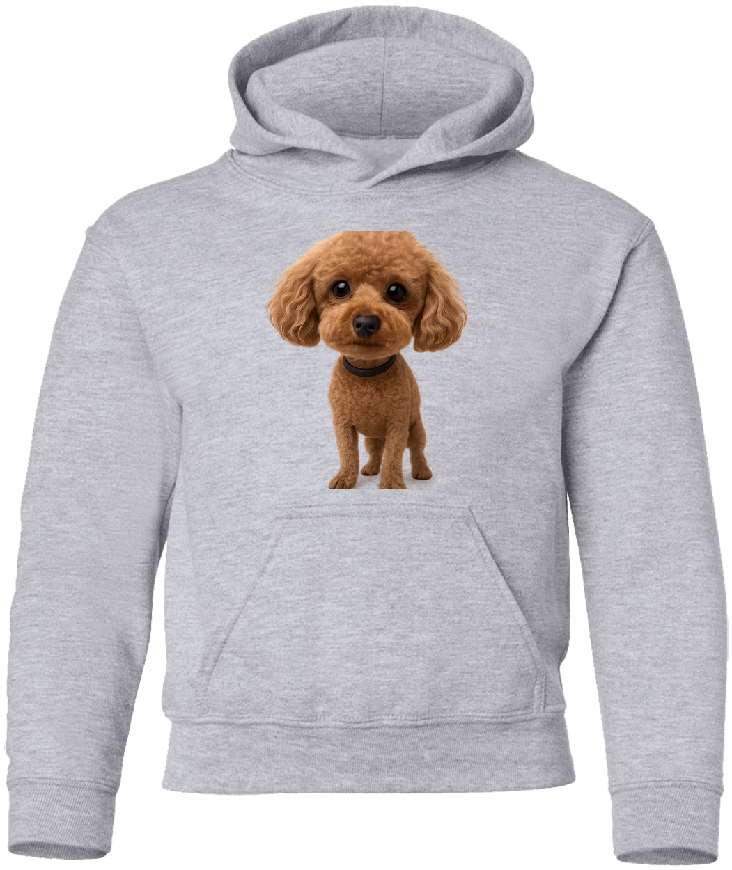 G185B Gildan Youth Pullover Hoodie - Sport Grey