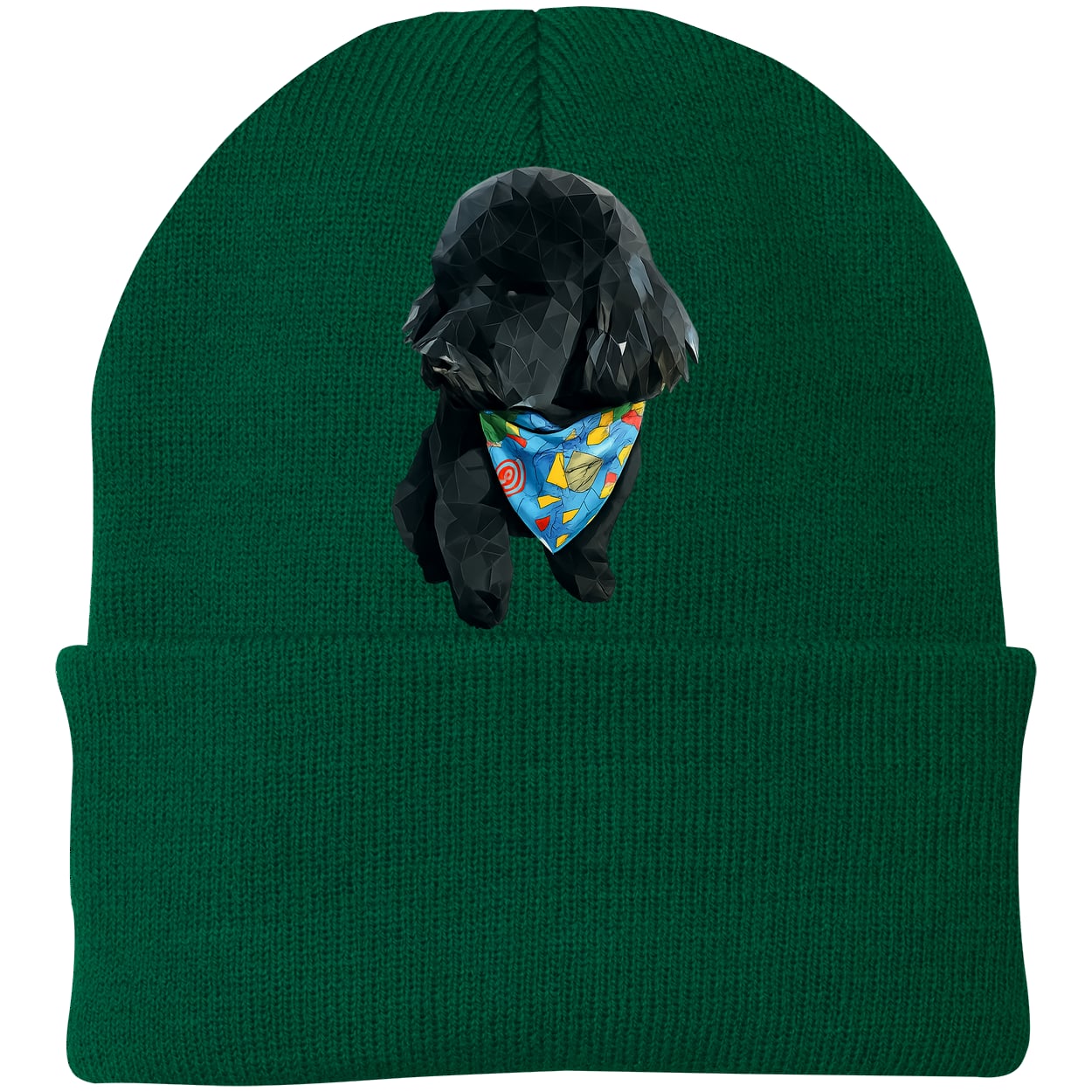 CP90 Port & Company Knit Beanie - Athletic Green