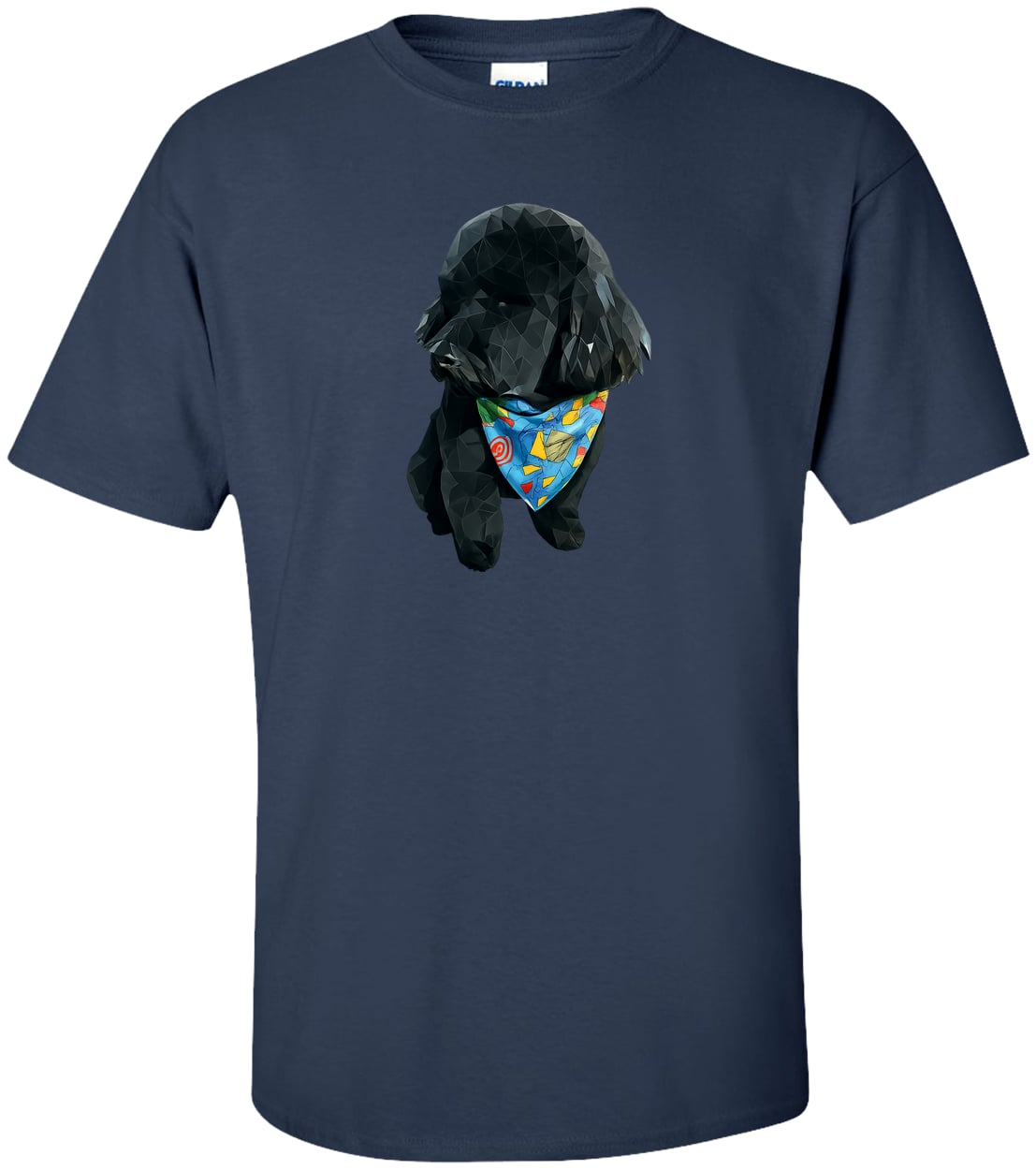G200T Gildan Mens Tall Ultra Cotton Tee - Navy