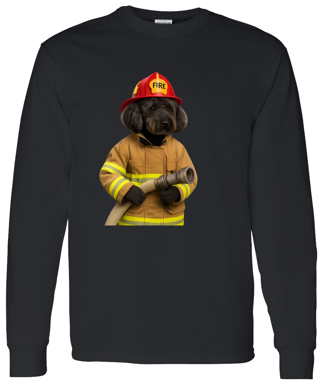 G540 LS T-Shirt 5.3 oz. - Black