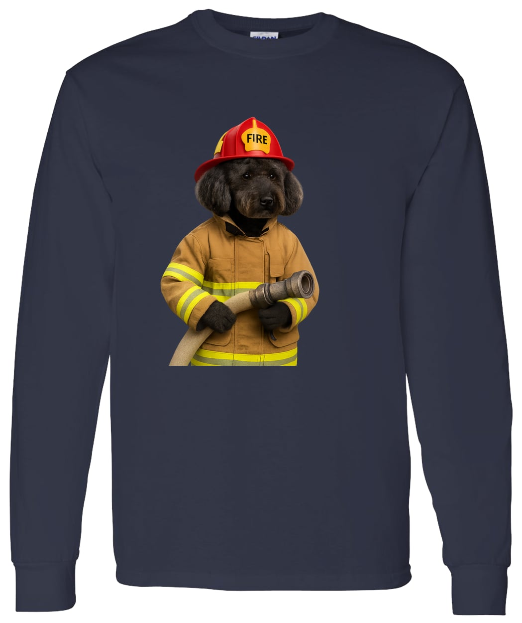 G540 LS T-Shirt 5.3 oz. - Navy