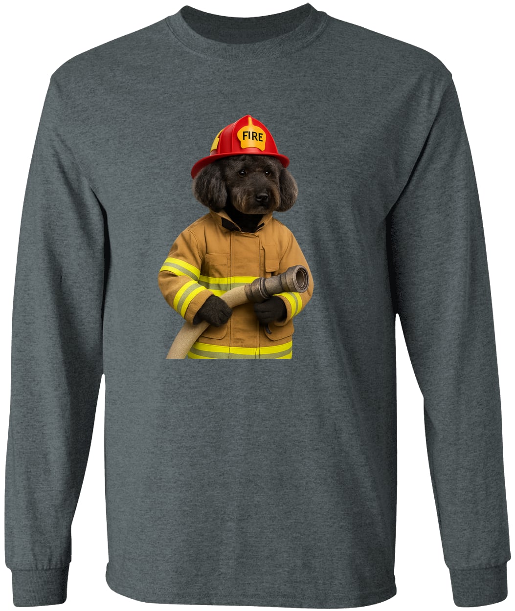 G540 LS T-Shirt 5.3 oz. - Dark Heather