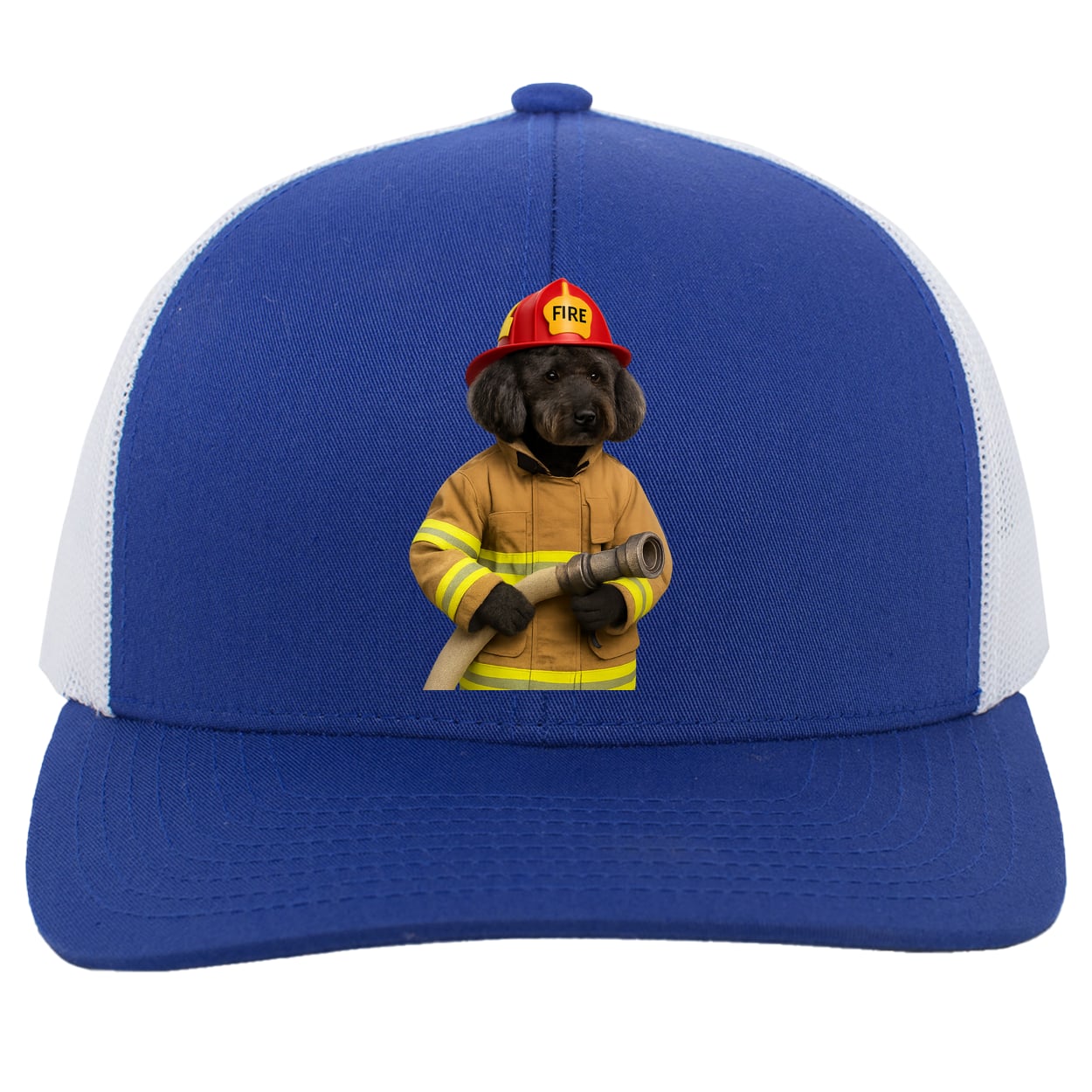 104C Trucker Snap Back - Royal/White