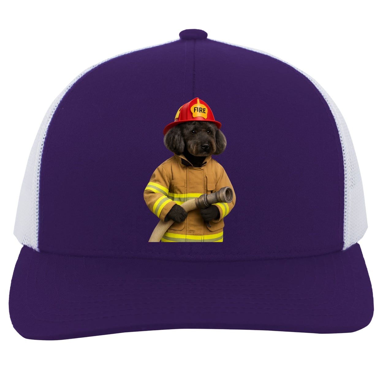 104C Trucker Snap Back - Purple/White