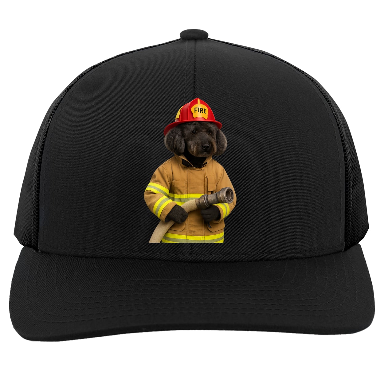 104C Trucker Snap Back - Black