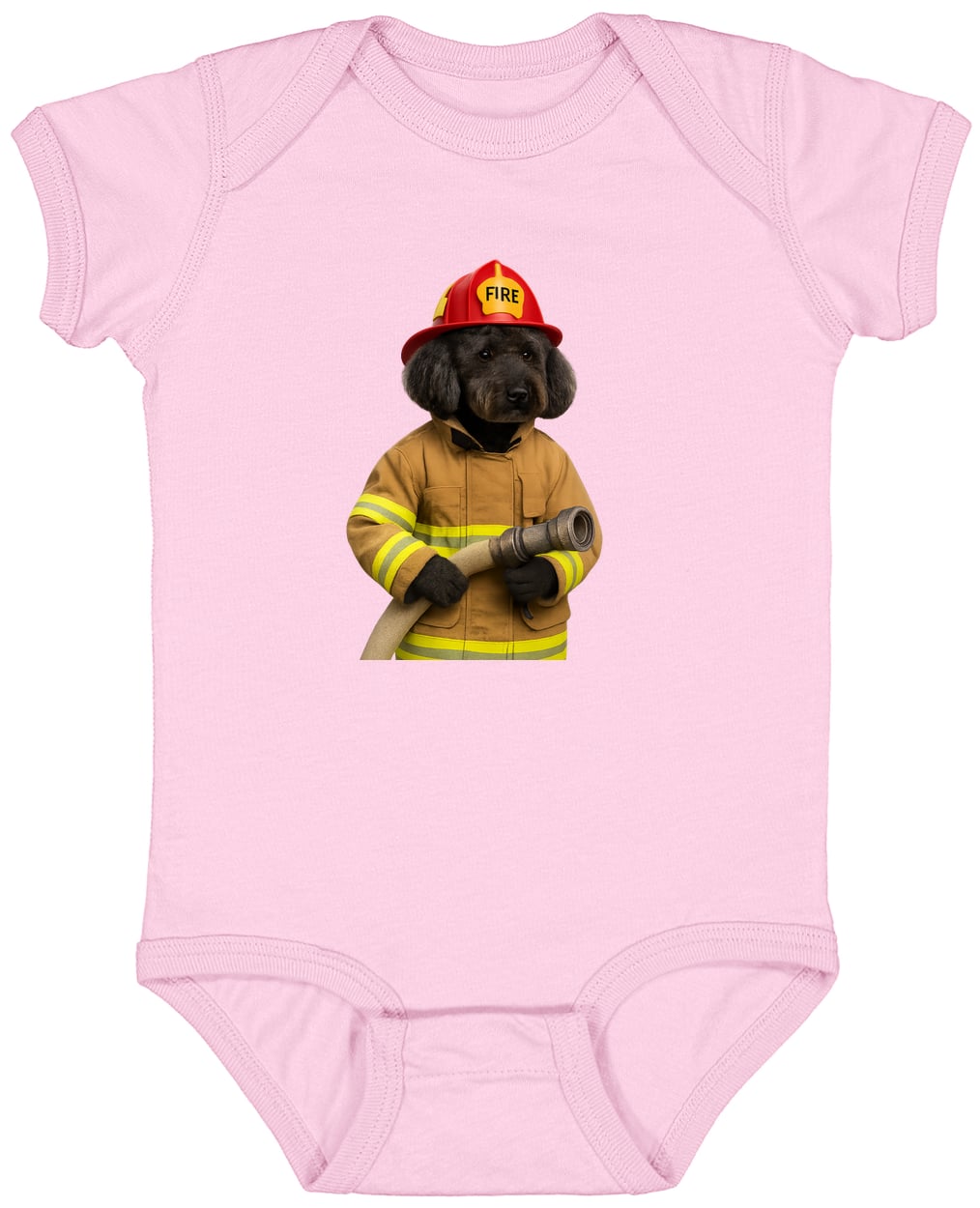 4424 Infant Fine Jersey Bodysuit - Pink