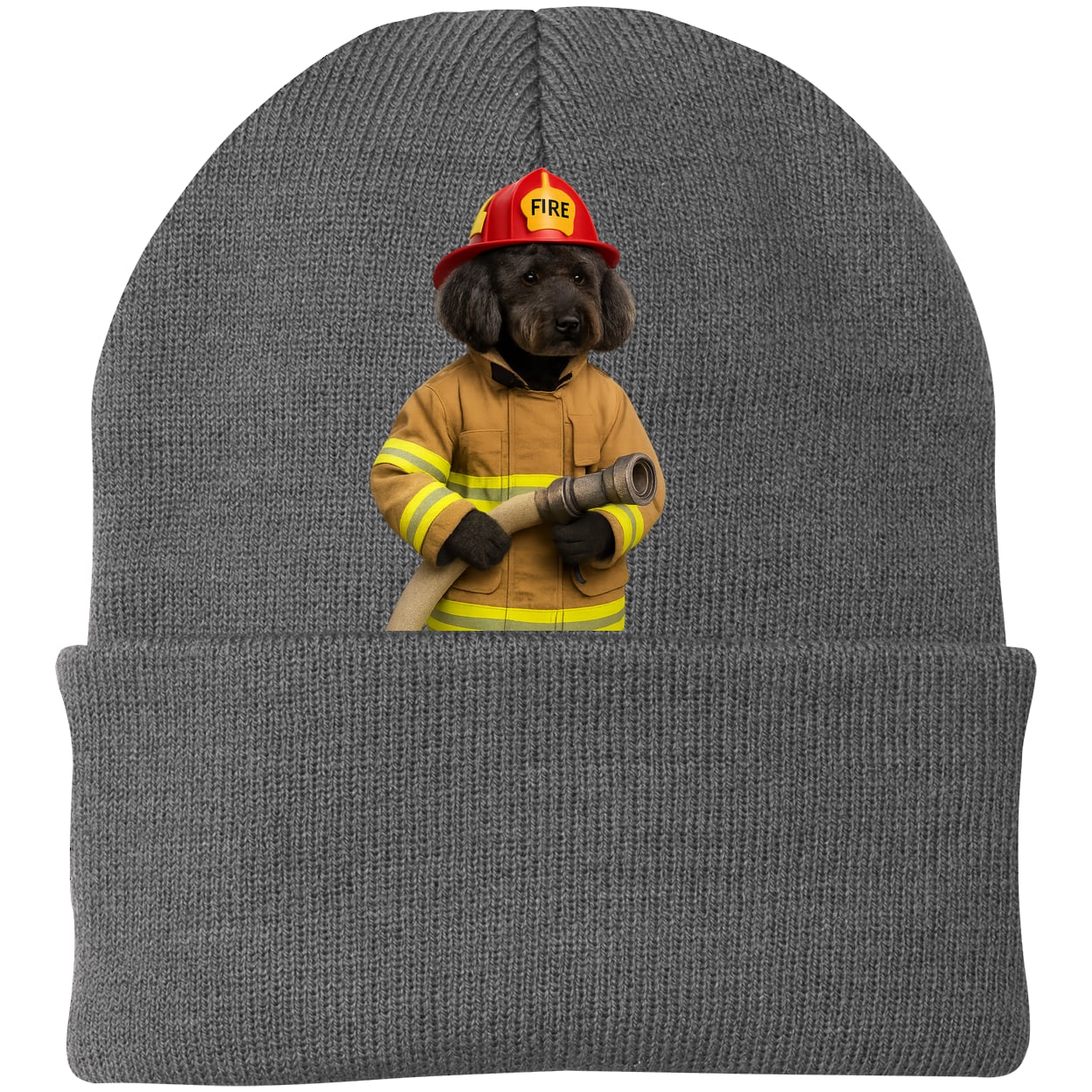 CP90 Port & Company Knit Beanie - Athletic Oxford