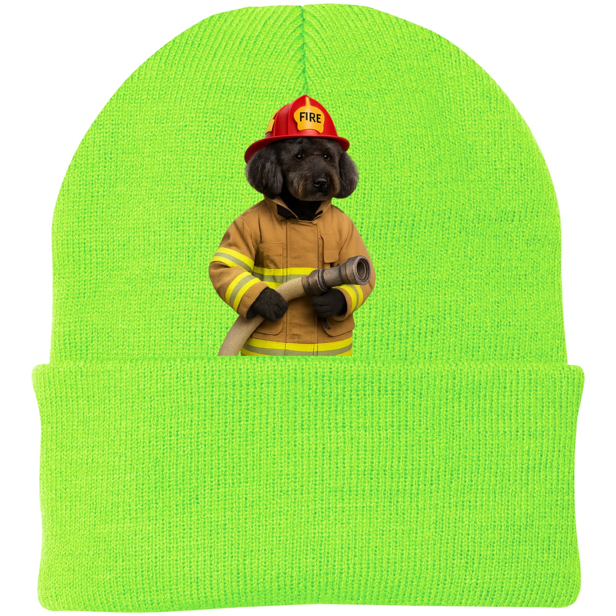 CP90 Port & Company Knit Beanie - Neon Green