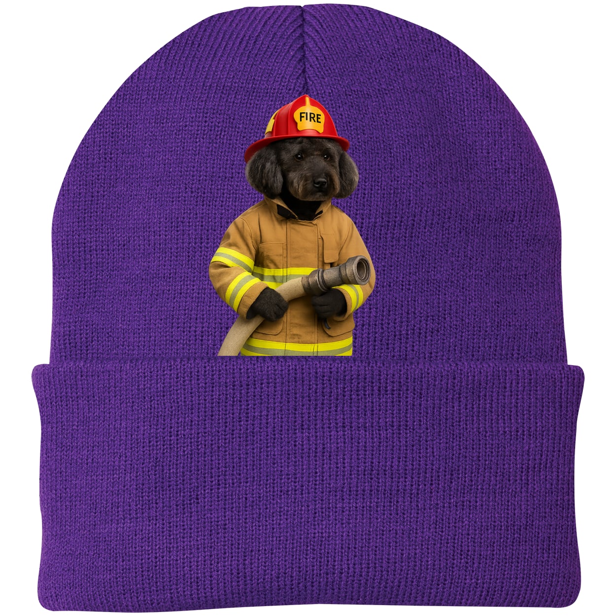 CP90 Port & Company Knit Beanie - Athletic Purple