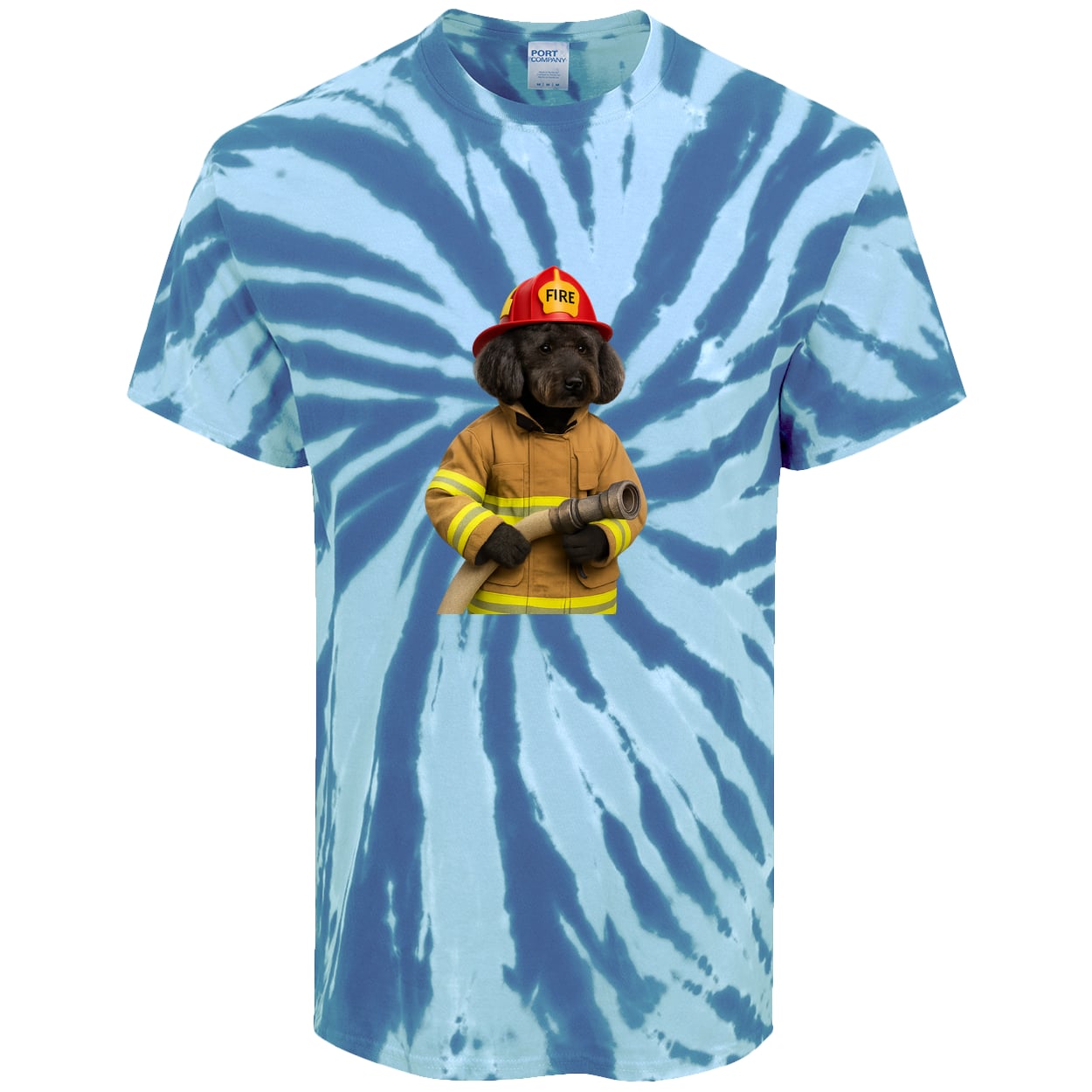 PC147 Port & Company Tie-Dye Tee - Royal