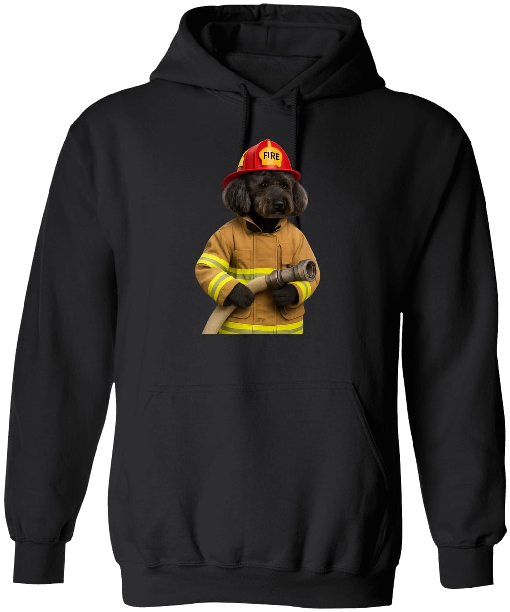 G185 Gildan Pullover Hoodie - Black
