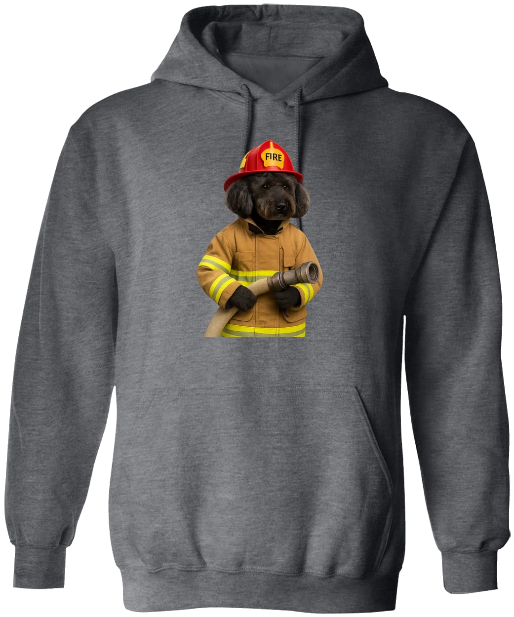 G185 Gildan Pullover Hoodie - Dark Heather