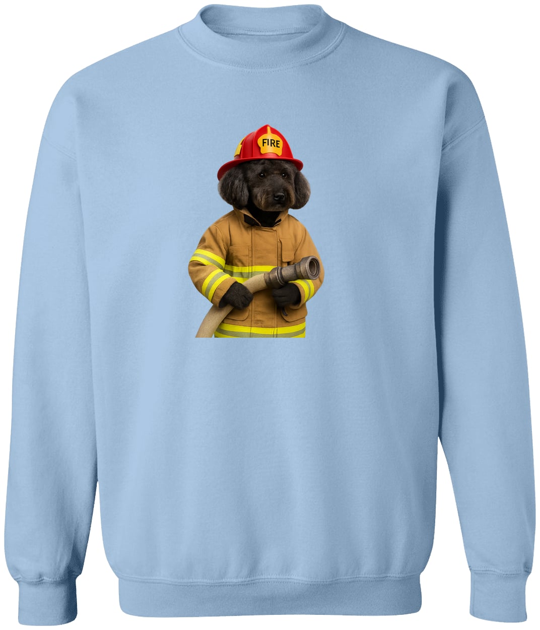 G180 Gildan Crewneck Pullover Sweatshirt - Light Blue