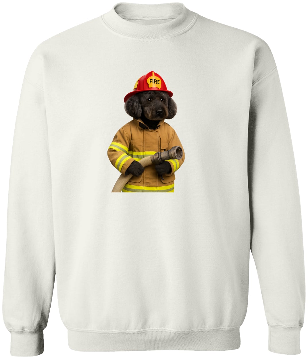 G180 Gildan Crewneck Pullover Sweatshirt - White