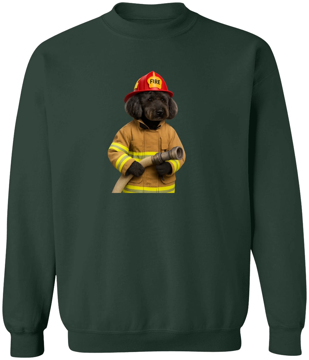 G180 Gildan Crewneck Pullover Sweatshirt - Forest Green