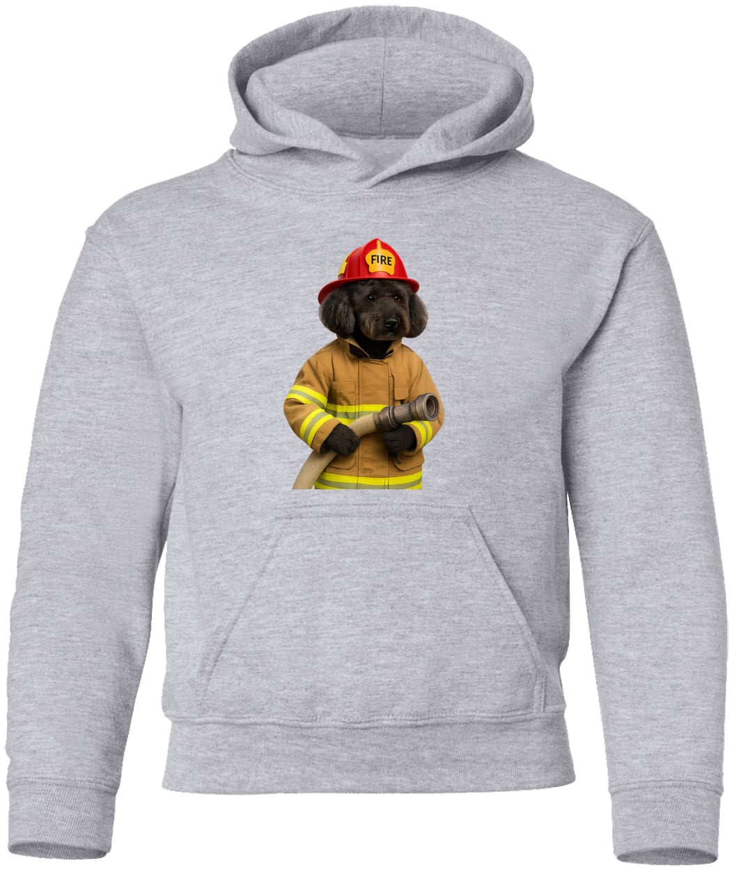 G185B Gildan Youth Pullover Hoodie - Sport Grey