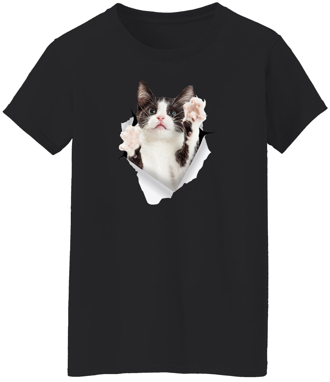G500L Ladies' 5.3 oz. T-Shirt - Black