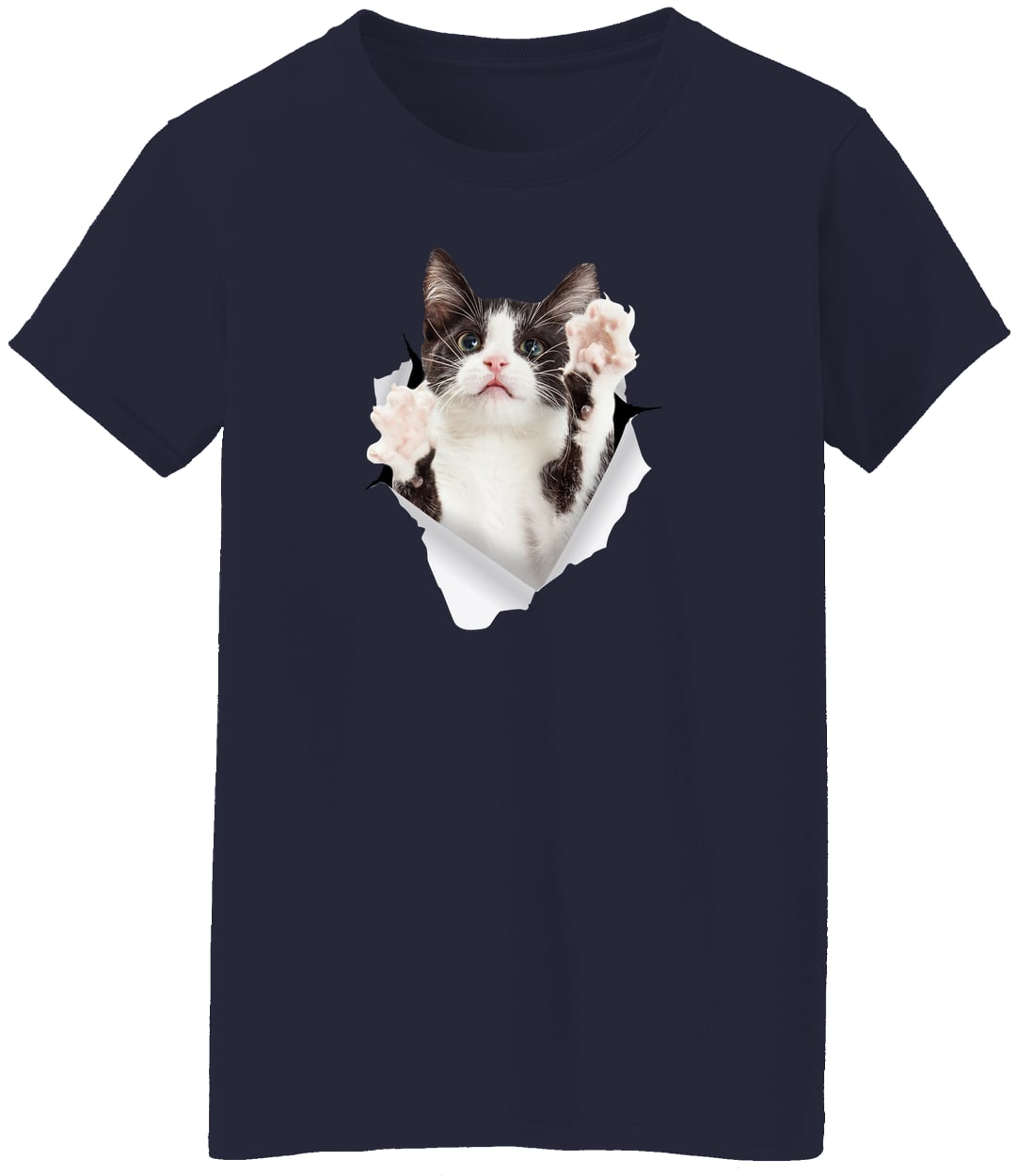 G500L Ladies' 5.3 oz. T-Shirt - Navy