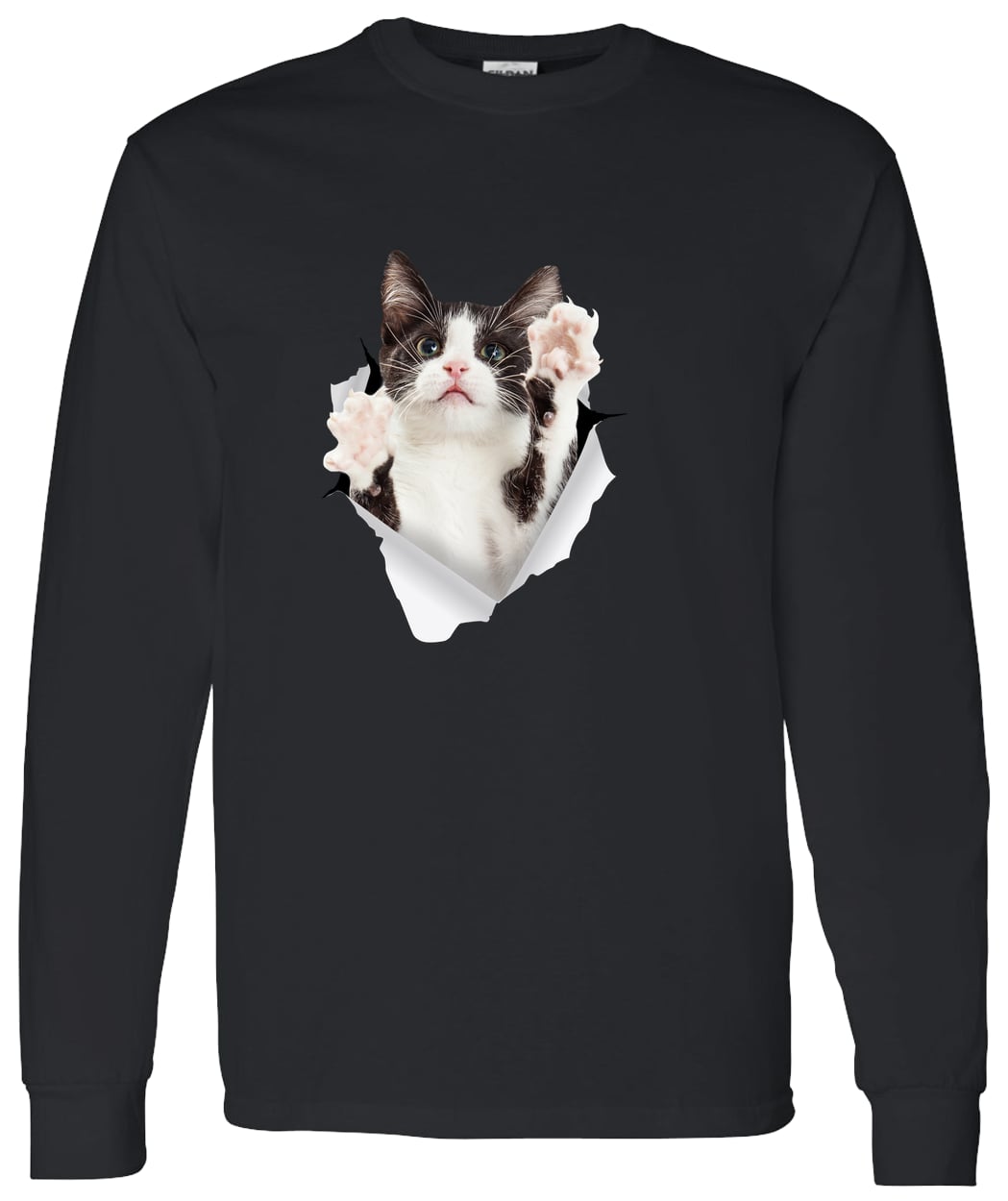 G540 LS T-Shirt 5.3 oz. - Black