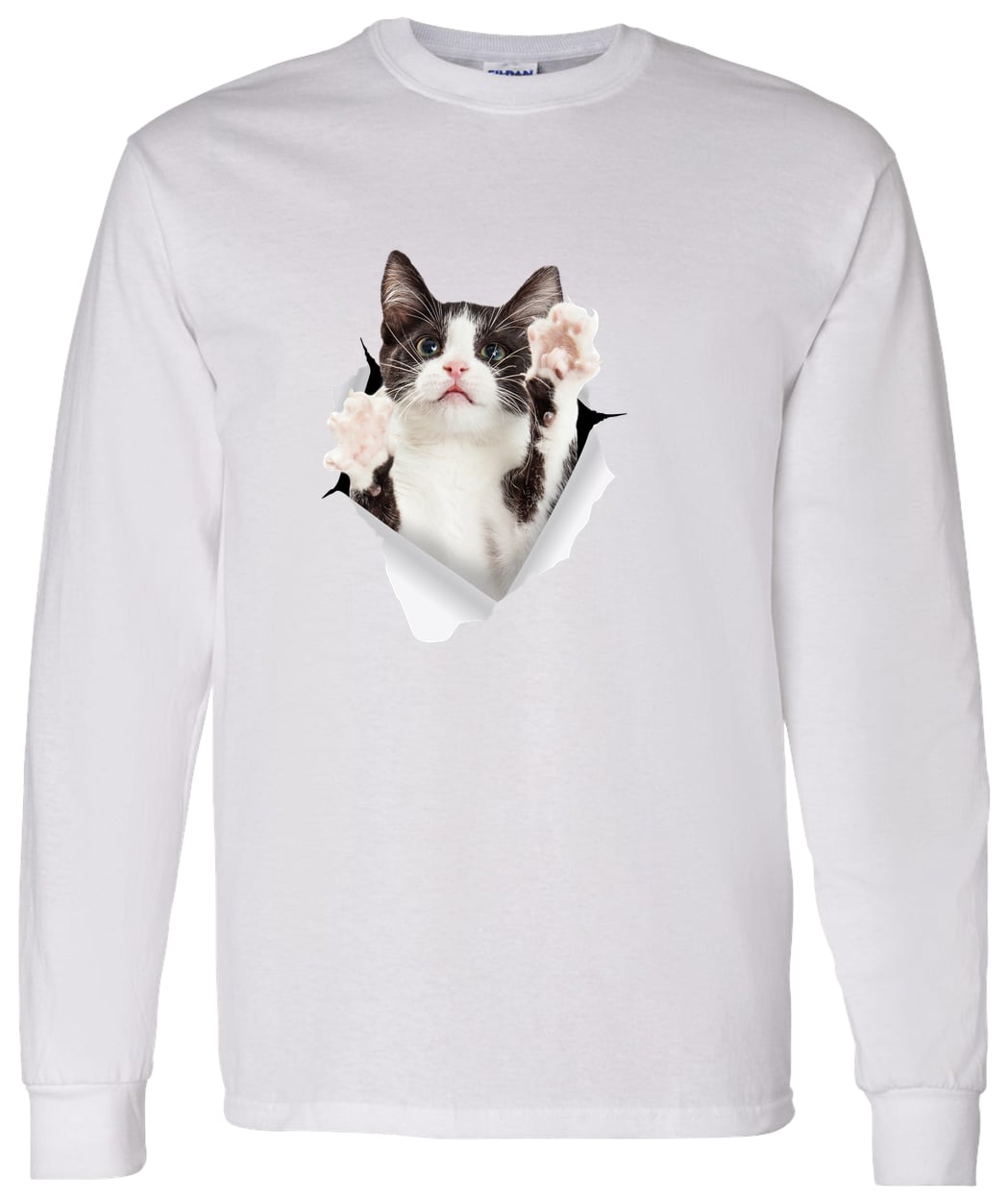 G540 LS T-Shirt 5.3 oz. - White