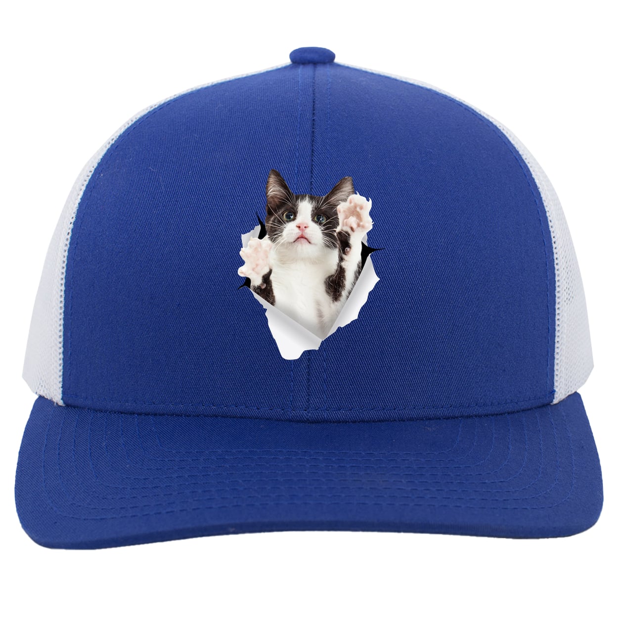 104C Trucker Snap Back - Royal/White