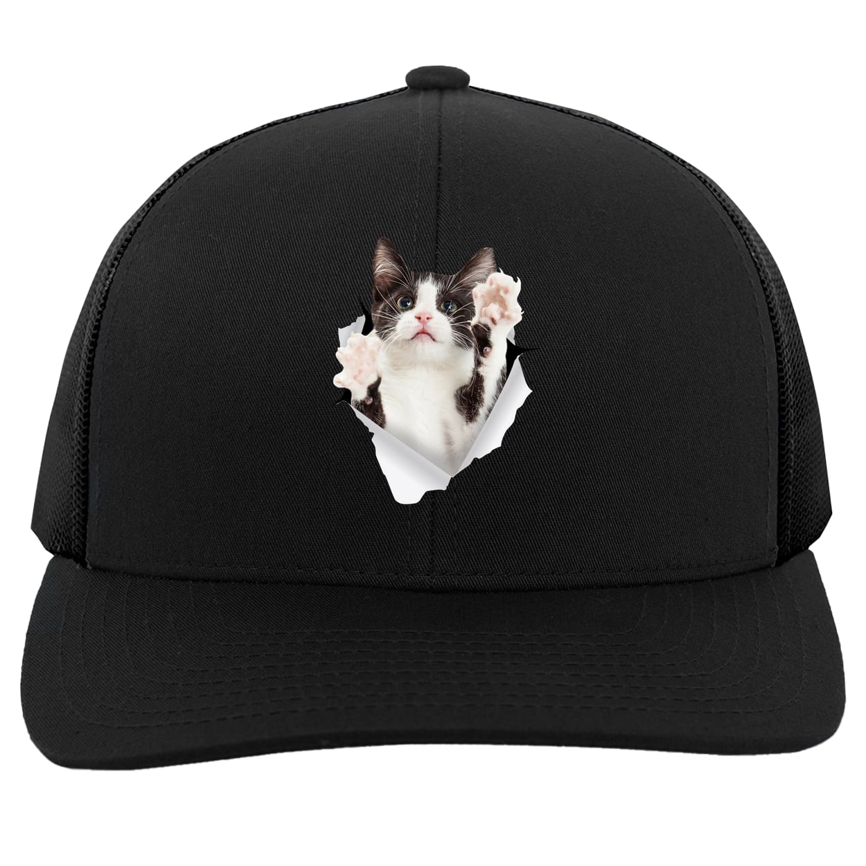 104C Trucker Snap Back - Black