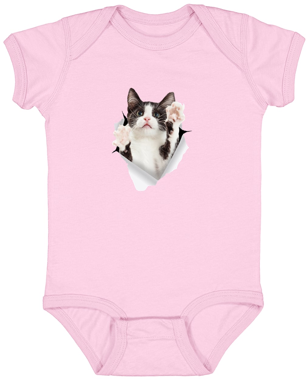 4424 Infant Fine Jersey Bodysuit - Pink