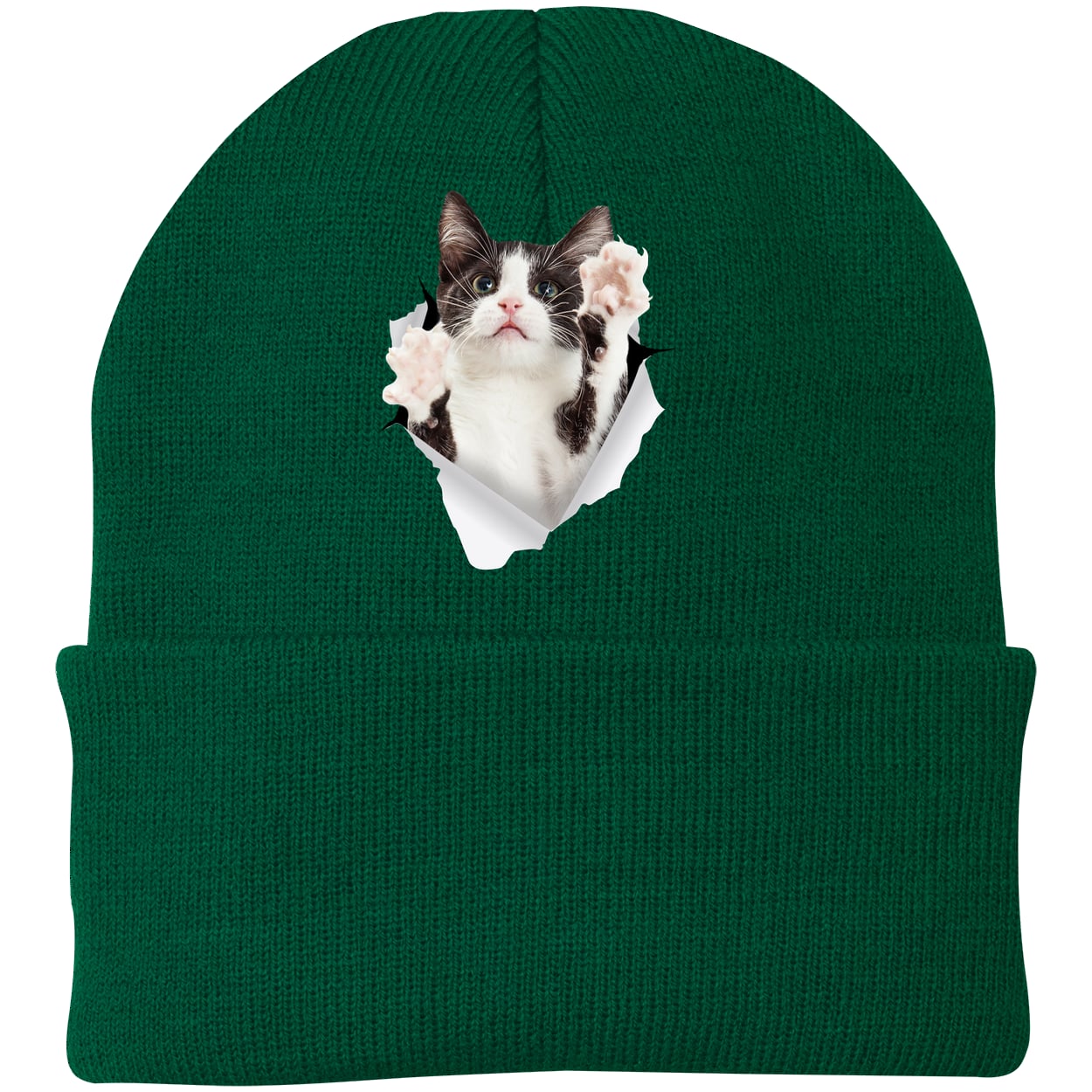 CP90 Port & Company Knit Beanie - Athletic Green