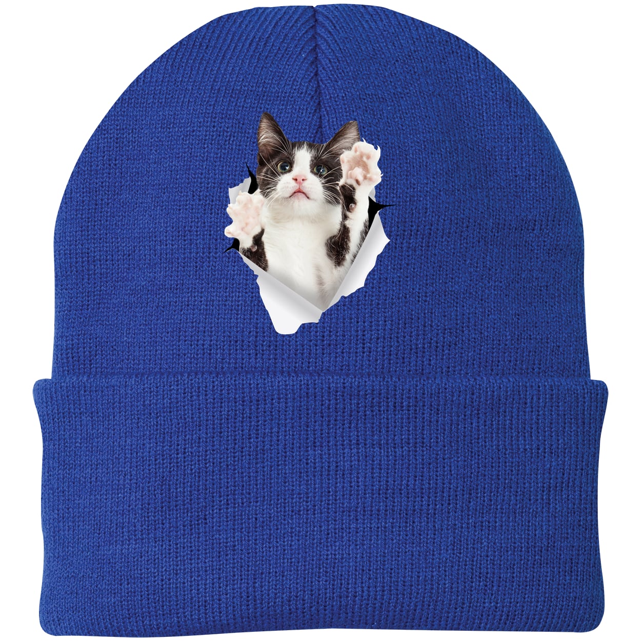 CP90 Port & Company Knit Beanie - Athletic Royal
