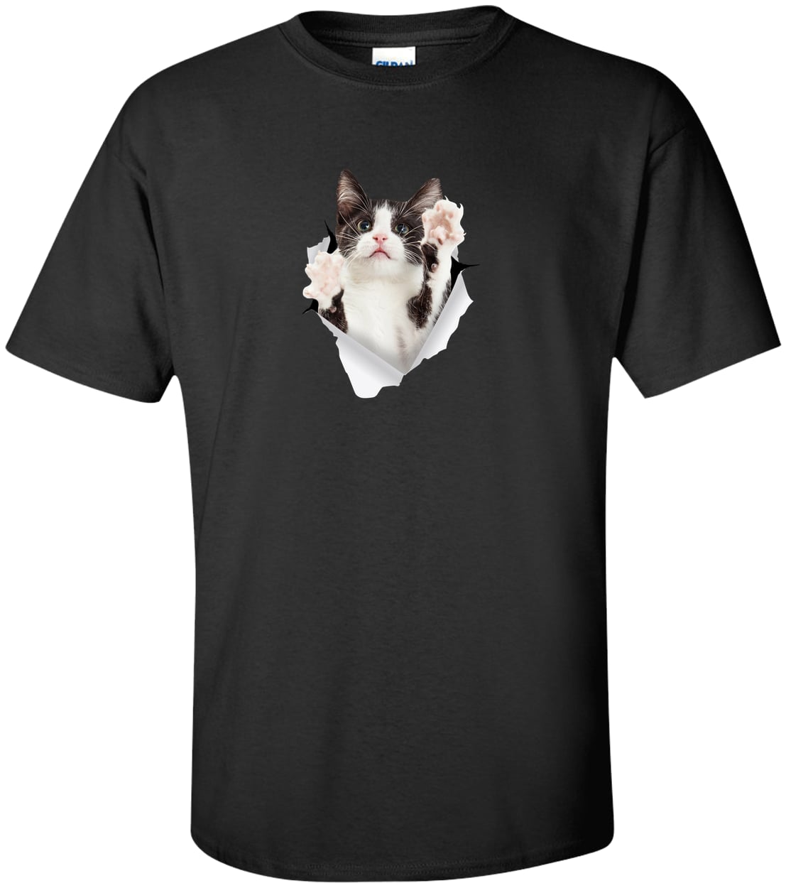 G200T Gildan Mens Tall Ultra Cotton Tee - Black