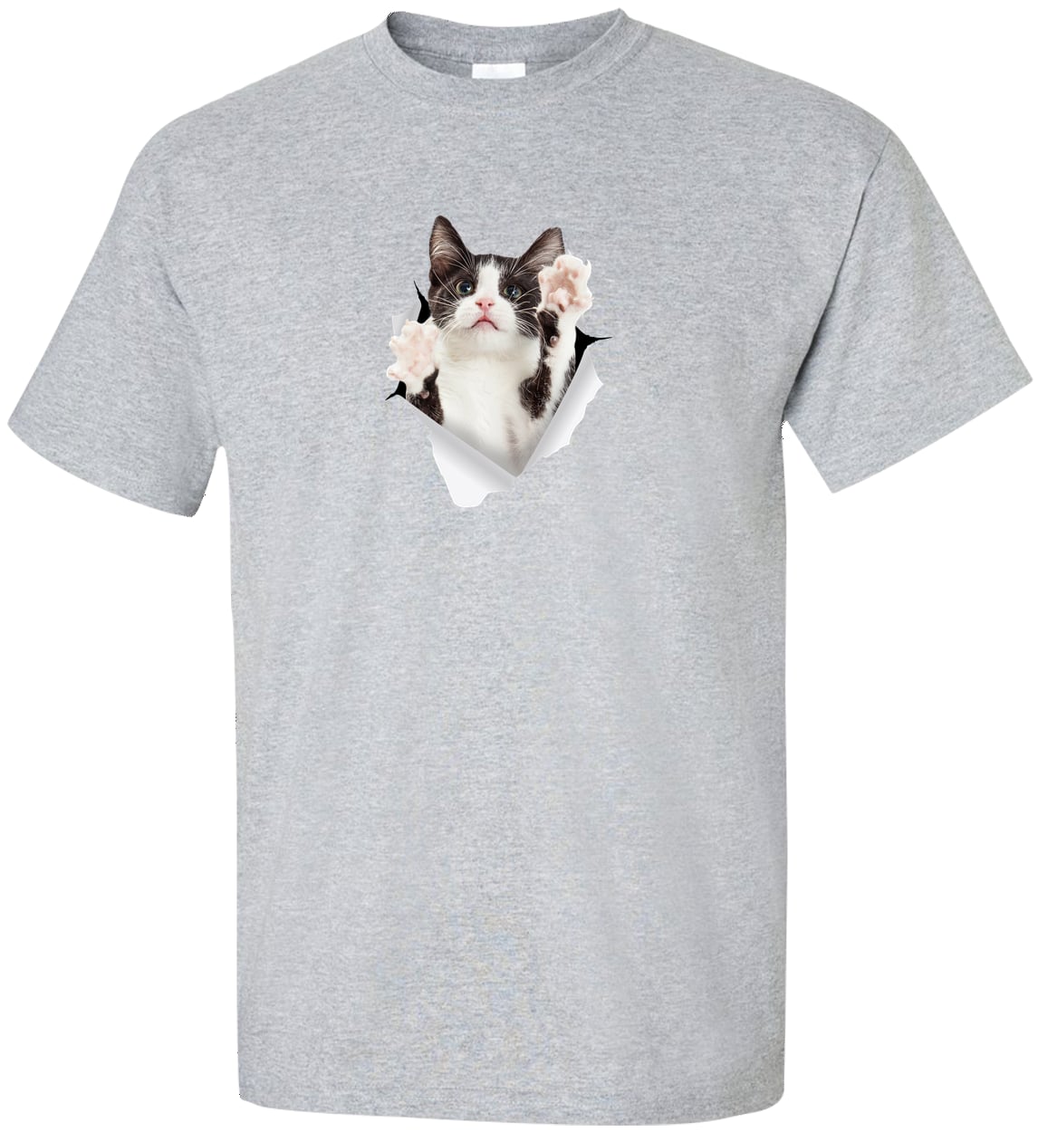 G200T Gildan Mens Tall Ultra Cotton Tee - Sport Grey