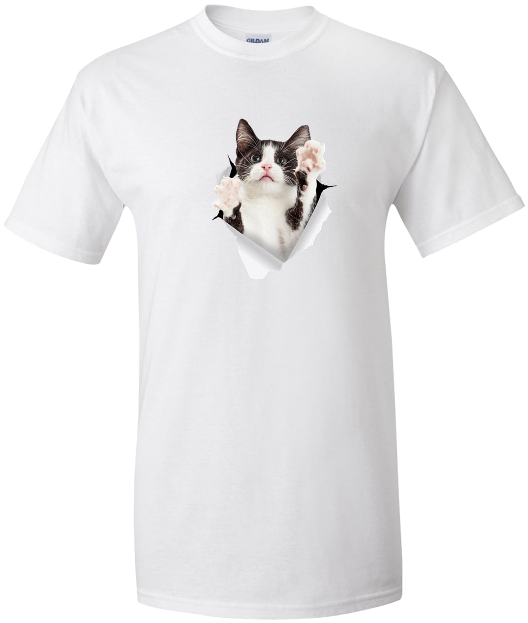 G200T Gildan Mens Tall Ultra Cotton Tee - White