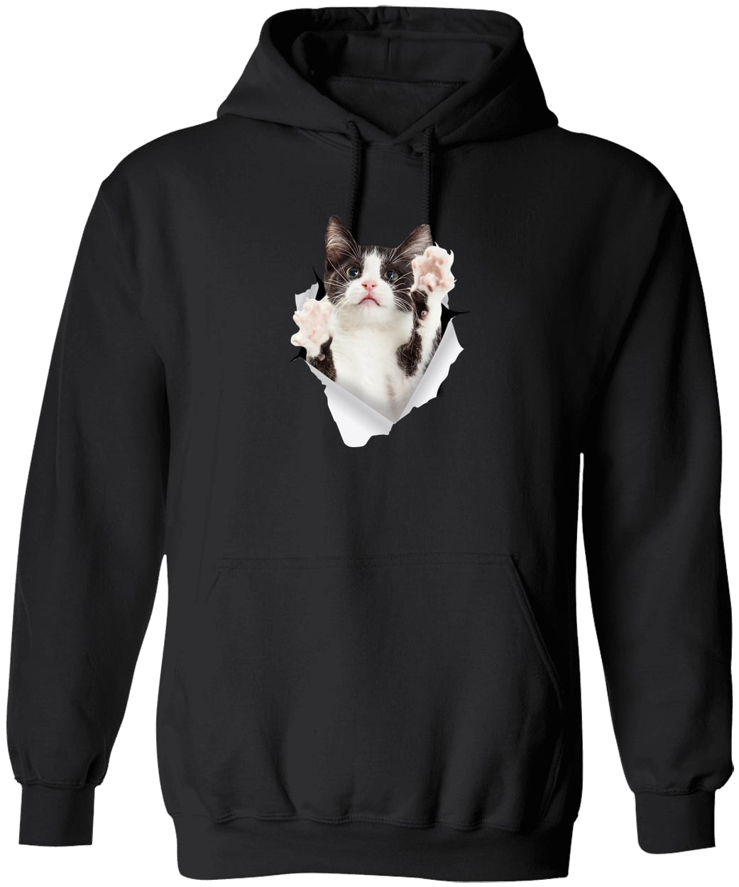 G185 Gildan Pullover Hoodie - Black