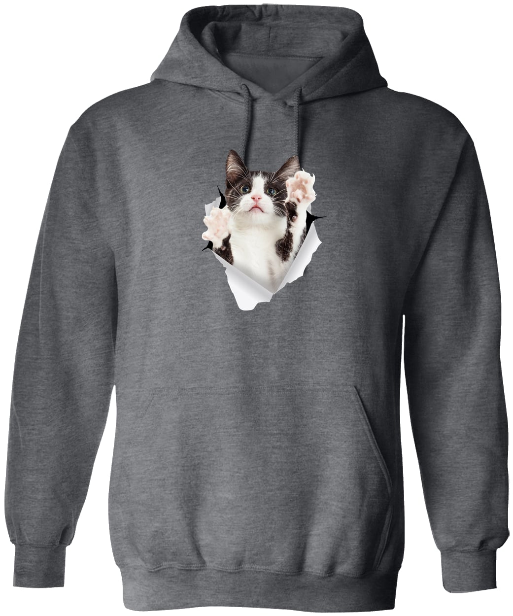 G185 Gildan Pullover Hoodie - Dark Heather