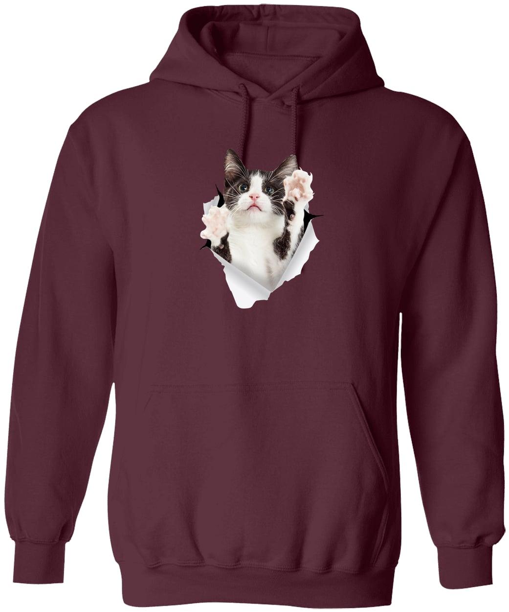 G185 Gildan Pullover Hoodie - Maroon