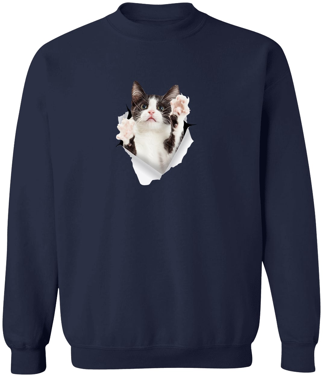 G180 Gildan Crewneck Pullover Sweatshirt - Navy