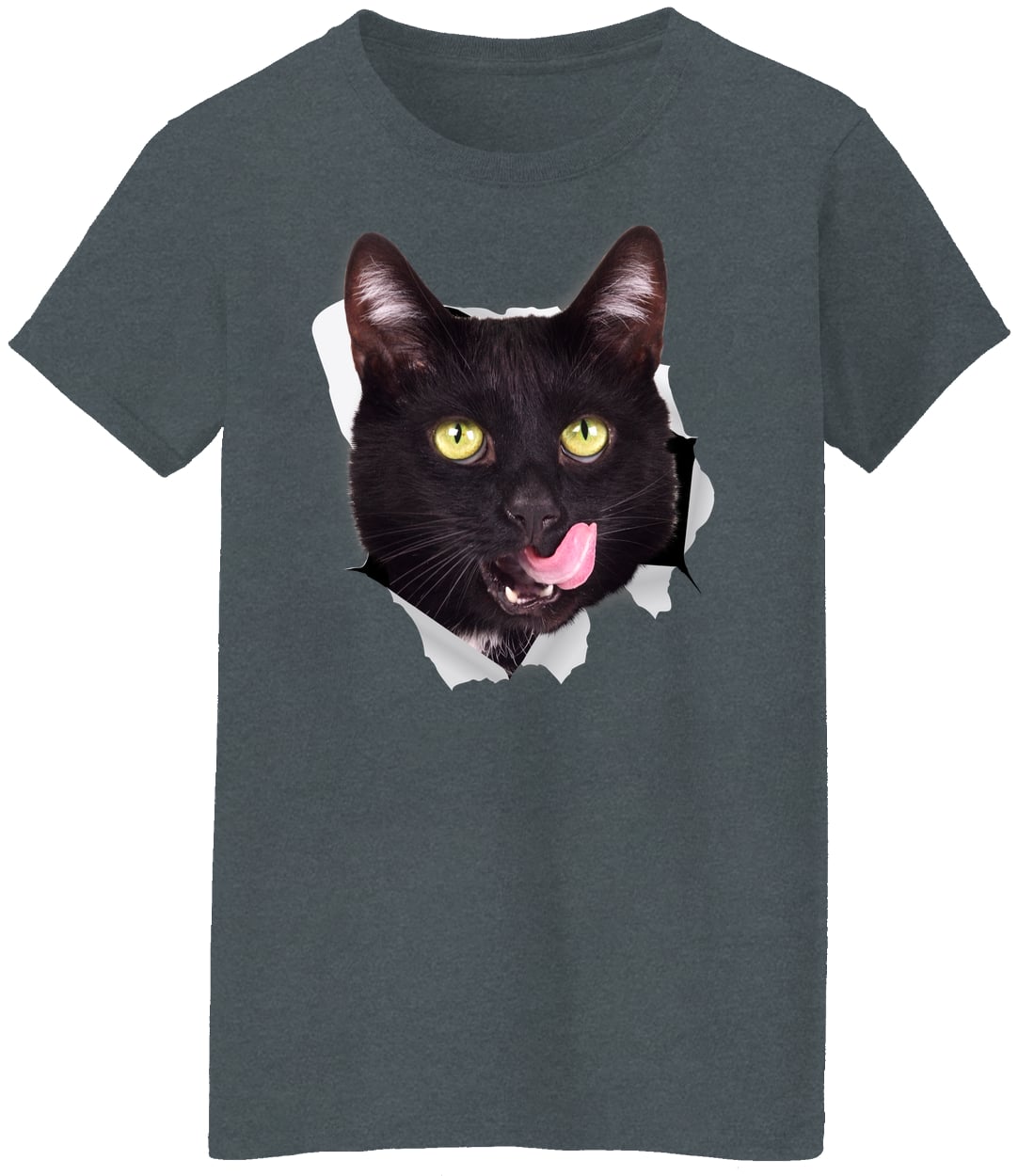 G500L Ladies' 5.3 oz. T-Shirt - Dark Heather