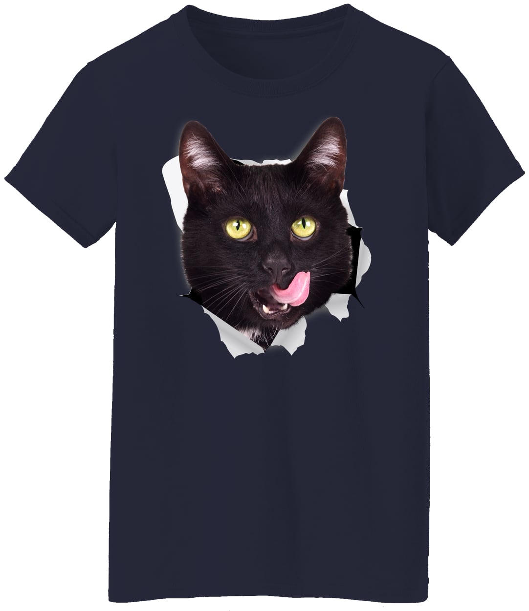 G500L Ladies' 5.3 oz. T-Shirt - Navy