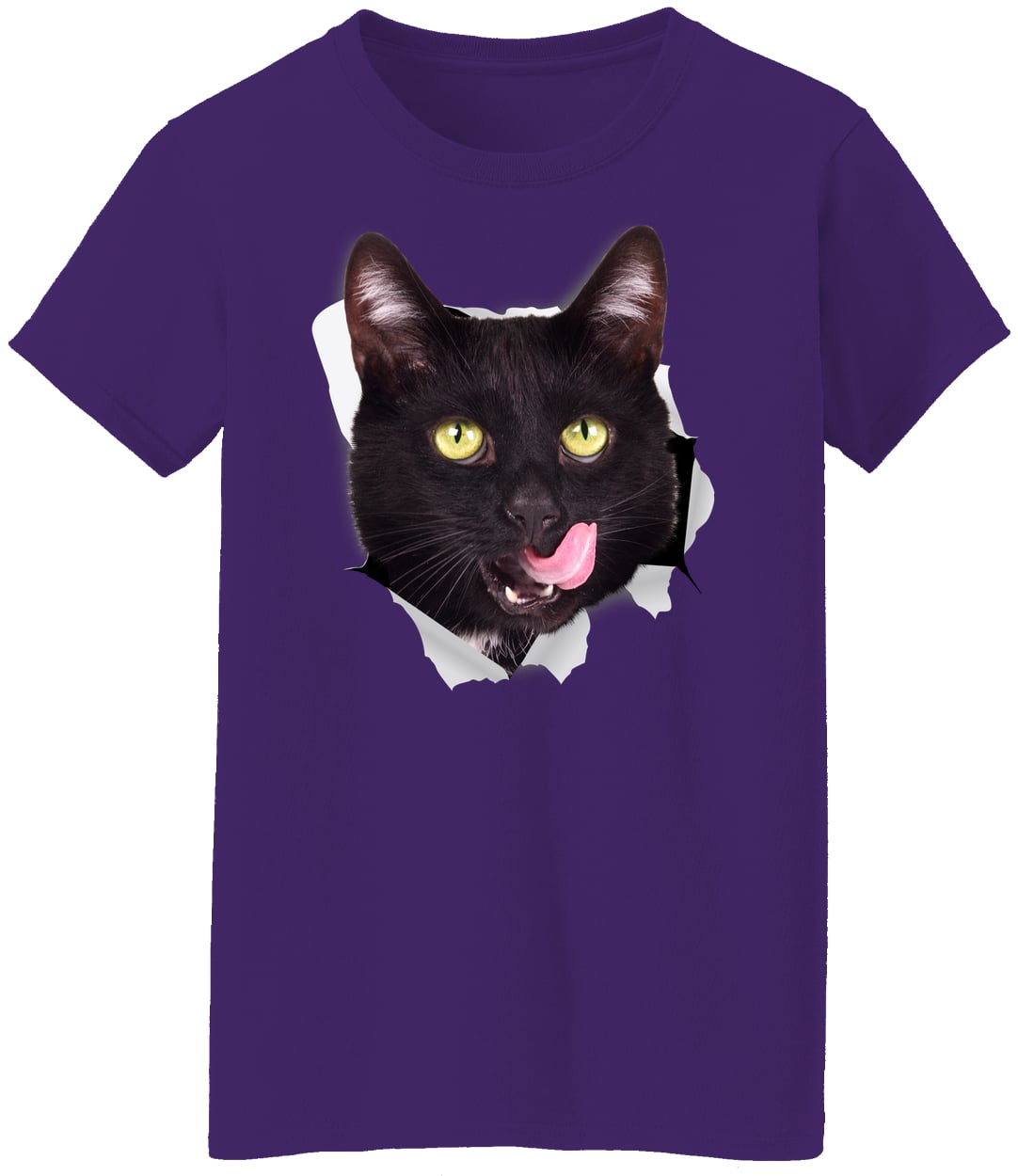 G500L Ladies' 5.3 oz. T-Shirt - Purple