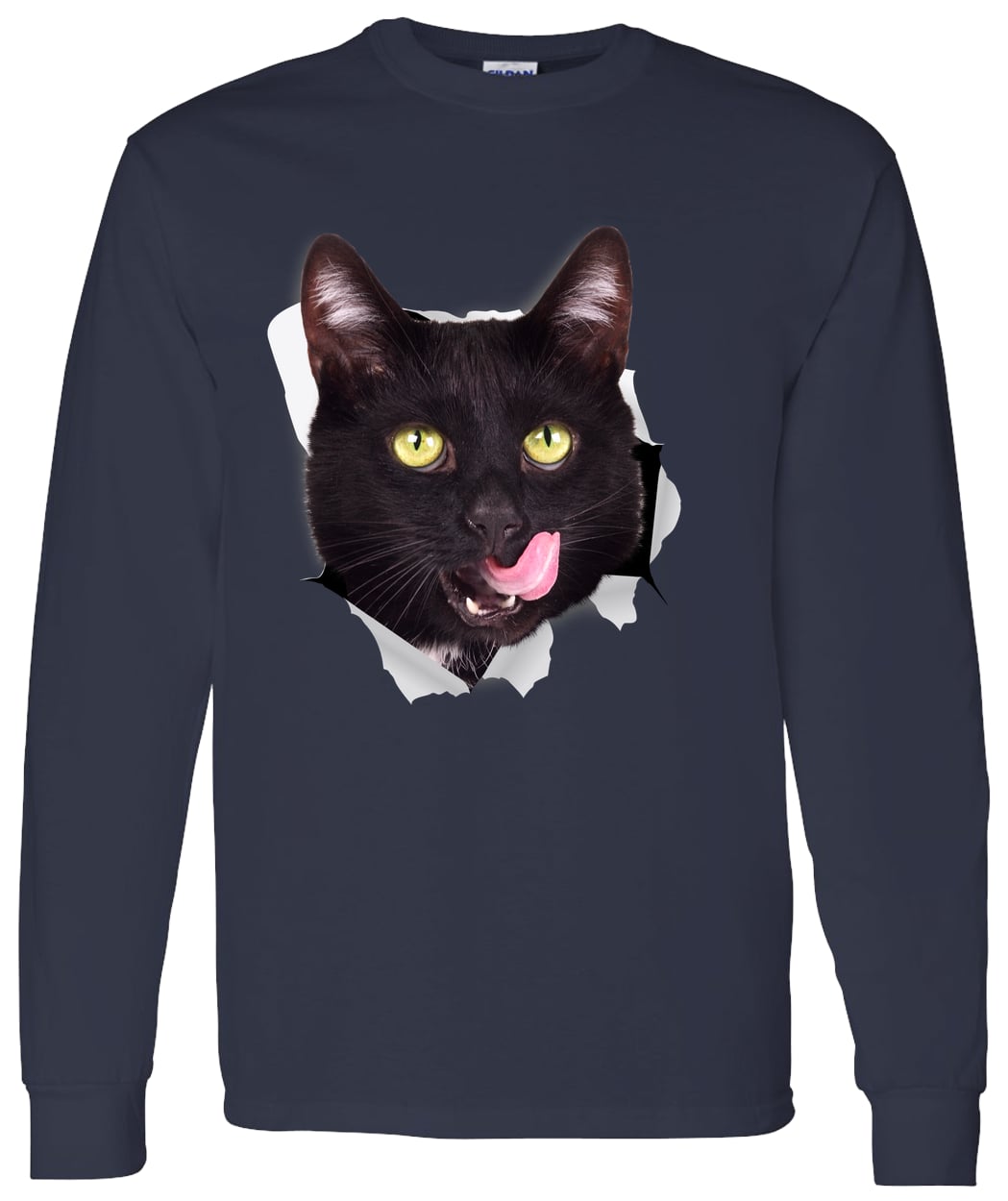 G540 LS T-Shirt 5.3 oz. - Navy